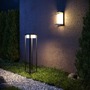 Sloupková - M O021FL-L10B3K Venkovní svítidlo Baker Street 3000K 10W teplá bílá 520lm černý hliník IP65 - MAYTONI - foto 5