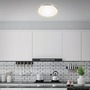Kruhová - BRI 3443219 LED stropní svítidlo, pr. 35,5 cm, 18 W, hliník-bílé (starý kód: BRI 3443-219) - BRILONER - foto 5