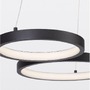 Vícečetná - NV 9248115 Závěsné svítidlo MAGNUS černý hliník a akryl LED 28W 230V 3000K IP20 stmívatelné - NOVA LUCE - foto 5