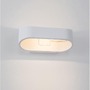 Nástěnná - NV 9257871 Venkovní nástěnné svítidlo MILE bílý hliník a sklo LED 9W 3000K 100-240V 155st. IP54 světlo nahoru a dolů - NOVA LUCE - foto 5