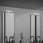 Přisazená - BRI 2189018 Sala LED svítidlo k zrcadlu koupelna, 30cm, 2 způsoby montáže, se svorkou, chrom - BRILONER - foto 5