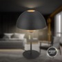 Stolní lampy dekorační - BRILO 7591015 Gryde na noční stolek - s vypínačem, E14 patice, max. 25W, černá - BRILO - foto 5