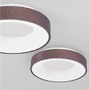 Kruhová - NV 9353833 Stropní svítidlo RANDO THIN broušený kávově hnědý hliník a akryl LED 30W 230V 3000K IP20 stmívatelné - NOVA LUCE - foto 5