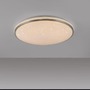 Kruhová - LD 14295-55 LED stropní svítidlo KYLE, ocel, kruhové, stmívatelné, hvězdné nebe, 49 cm, krokově stmívatelné, 3000K - JUST LIGHT - foto 5