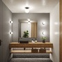 Kruhová - P 71072 Selection Bathroom LED stropní svítidlo Gove IP44 3000K 230V 9W černá mat/satén - PAULMANN - foto 5