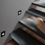 Zapuštěná - P 93135 LED vestavné svítidlo do zdi Edge Quadro hranaté se senzorem 8x8cm 1,2W 230V 2700K černá mat - PAULMANN - foto 5
