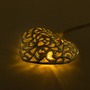 LED osvětlení na BATERIE - DLED ML01W DECOLED LED světelný řetěz na baterie, kovová srdce styl vintage, teple bílá, 10 diod, 2,5 m - foto 5