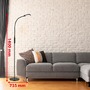 Stojací lampy - BRILO 1296-015 LED CCT stojací svítidlo s dotykovým vypínačem pr. 24 cm 7W 700lm černá - BRILO - foto 5