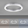Kruhová - PN 6309-95 Paul Neuhaus LED stropní svítidlo PURE-LINES 50x50 CCT dálkový ovladač 2700-5000K hliník - PAUL NEUHAUS - foto 5