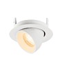 Kruhová - LA 1010039 NUMINOS® GIMBLE XS Stropní vestavné svítidlo, 2700 K, 40°, IP20, kulaté, bílé - BIG WHITE (SLV) - foto 5