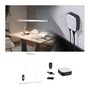 Podélná - P 5169 Startovací sada Zigbee 3.0 Smart Home smik Gateway dálkový ovladač + LED závěsné svítidlo Aptare 2700K 18W bílá/antracit stmívatelné - PAULMANN - foto 5