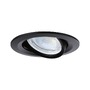Kruhová - P 92457 LED vestavné svítidlo Nova Coin 3ks sada kruhové 84mm 50° 3x2,8W 230V 4000K černá mat - PAULMANN - foto 5