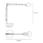 Sloupková - AR 1535150A Tolomeo XXL s fixním uchycením - LED - ARTEMIDE - foto 5