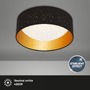 Kruhová - BRILO 3482-015 LED stropní svítidlo hvězdné nebe, pr. 32 cm, 12 W, černá-zlatá - BRILO - foto 5