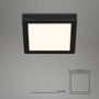 Hranatá - BRI 3466415 LED stropní svítidlo, 22,5 cm, 16,5 W, černá (starý kód: BRI 3466-415) - BRILONER - foto 5