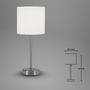 Stolní lampy dekorační - BRILO 7002-016 Stolní lampa, max. 25 W, 38,5 cm, bílé - BRILO - foto 5