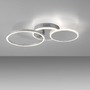 Kruhová - LD 14116-55 SEVENT LED stropní svítidlo stříbrná kruhové jednoduché teplé bílé světlo 3000K - LEUCHTEN DIREKT / JUST LIGHT - foto 5