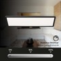 Hranatá - BRILO 7403-015 Ultraploché CCT svítidlo LED panel, 29,3 cm, LED, 23 W, 3000 lm, černá - BRILO - foto 5