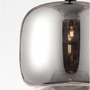 Koule - NV 9726483 Závěsné svítidlo SAVAZ chromové sklo černý kov černý kabel E27 1x12W 230V IP20 bez žárovky - NOVA LUCE - foto 5