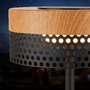 Stolní lampy dekorační - BRILO 7576014 Booha stolní lampa - 2,5W, 300lm, bezdrátová, IP44, LED, stmívatelná, teplá bílá, černá/dřevo - BRILO - foto 5