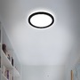 Kruhová - BRILO 7150-415 Slim svítidlo LED panel, pr. 19 cm, 12 W, černá - BRILO - foto 5