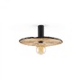 Dekorativní - FARO 62174-78 COSTAS 400 H140 nástěnné a stropní svítidlo, černá/ratan - FARO - foto 5