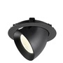 Kruhová - LA 1009903 NUMINOS® GIMBLE XL Stropní vestavné svítidlo, 4000 K, 40°, černá - BIG WHITE (SLV) - foto 5