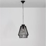 Dekorativní - NV 9586510 Závěsné svítidlo BREDO černý hliník černý kabel E27 1x12W 230V IP20 bez žárovky - NOVA LUCE - foto 5