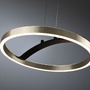 Závěsná - P 94928 LED závěsné svítidlo 3-krokové-stmívatelné Melira 2700K 24W černá mat/zlatá - PAULMANN - foto 5