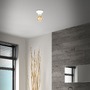 Dekorativní - BRILO 2114016 Stropní svítidlo 6 cm 1x E27 max. 10 W bílé - BRILO - foto 5
