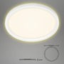 Kruhová - BRI 7363-016 Svítidlo LED panel, pr. 42,5 cm, 3000 lm, 22 W, bílé - BRILONER - foto 5