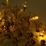 LED osvětlení na BATERIE - DLED BL08 DecoLED LED světelný řetěz na baterie - zlaté perly, teple bílá, 10 diod, 1,3m - foto 5
