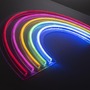 Dekorativní - LD 85024-70 NEON-RAINB LED nástěnné svítidlo motiv duhy vícebarevné USB šňůrový vypínač dekorativní - LEUCHTEN DIREKT / JUST LIGHT - foto 5