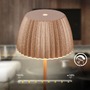Stojací lampy - BRI 1625017 Loca stojanová lampa - 8W, 800lm, LED, dotykový vypínač, stmívatelná, teplá bílá, kávová - BRILONER - foto 5