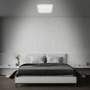 Hranatá - BRILO 3749-414 LED stropní svítidlo, 37 cm, 24 W, 2800 lm, matný chrom - BRILO - foto 5