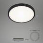 Kruhová - BRILO 3455-015 LED stropní svítidlo, pr. 29 cm, 12 W, černá - BRILO - foto 5