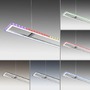 Podélná - LD 14638-55 FELIX60 LED závěsné svítidlo, stříbrná barva, stmívatelné, Rainbow RGB, paměťová funkce RGB+2700-5000K - LEUCHTEN DIREKT / JUST LIGHT - foto 5