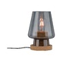 P 79736X VÝPRODEJ VZORKU - Stolní lampa Iben 1-ramenné kouřové sklo/korek - PAULMANN - foto 5