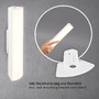 Na stůl - BRILO 7474016 LED nabíjecí stolní lampa, 30 cm, paměť, 7W, 700lm, bílé - BRILO - foto 5