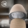 Stolní lampy dekorační - BRILO 7593011 Cera stolní lampa - 2,5W, 200lm, bezdrátová, IP44, LED, stmívatelná, teplá bílá, béžová - BRILO - foto 5