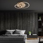 Kruhová - BRILO 3773017 LED stropní svítidlo, 40 cm, paměť, 26W, 2550lm, hnědé - BRILO - foto 5
