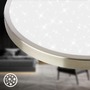 Kruhová - BRILO 3904012 Competo stropní svítidlo pr.33 cm - 22W, 2400lm, LED, neutrální bílá, matný nikl - BRILO - foto 5