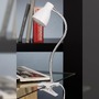 Stolní lampy s klipem - BRI 2615-016P LED svítidlo se svorkou 28,5 cm 2,5W 250lm bílé - BRILONER - foto 5