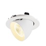 Kruhová - LA 1009734 NUMINOS® GIMBLE L Stropní vestavné svítidlo, 3000 K, 40°, IP20, kulaté, bílé - BIG WHITE (SLV) - foto 5