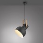 Dekorativní - LD 15747-18 CUP 2.0 závěsné svítidlo průměr 30cm 1 ramenné dřevo z akácie nastavitelná výška - JUST LIGHT - foto 5