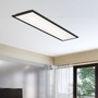 Hranatá - BRILO 7067-015 Slim svítidlo LED panel, 100 cm, 22 W, černá - BRILO - foto 5