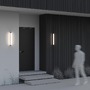 Nástěnná - M O482WL-L16B3K Nástěnné svítidlo Rounge 3000K 16W teplá bílá 800lm černý hliník IP54 - MAYTONI - foto 5