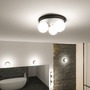 Kruhová - P 71069 Selection Bathroom stropní svítidlo Gove IP44 G9 230V max. 3x20W černá mat/satén - PAULMANN - foto 5