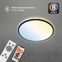 Kruhová - BRILO 3064-015 Hvězdné nebe CCT LED stropní svítidlo, pr. 33,3 cm, 24 W, 2500 lm, černá - BRILO - foto 5