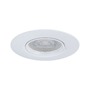 Kruhová - P 92118 Vestavné svítidlo 10ks-sada nevýklopné kruhové 90mm GU10 max. 10x10W 230V bílá - PAULMANN - foto 5